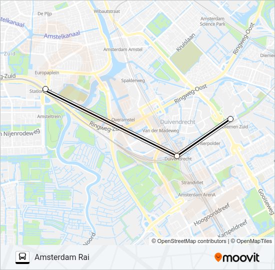 STOPBUS IPV TREIN Bus Line Map