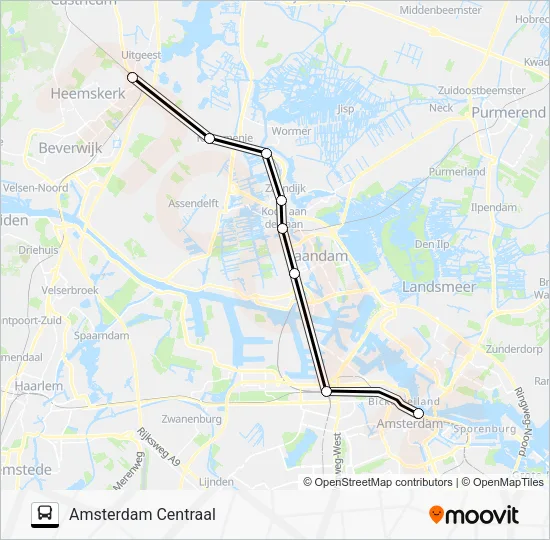 STOPBUS IPV TREIN Bus Line Map