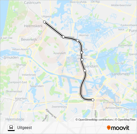 STOPBUS IPV TREIN Bus Line Map