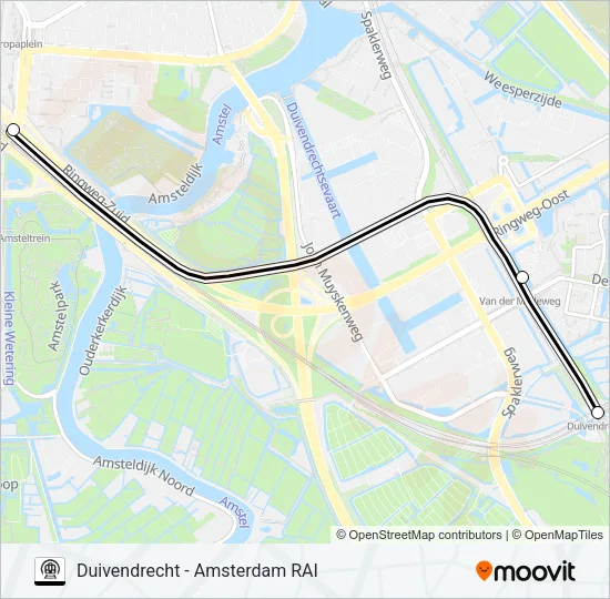 METRO IPV TREIN Metro Line Map