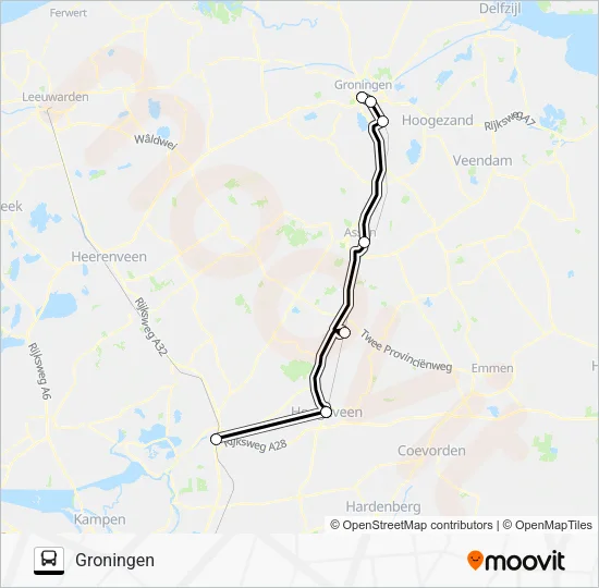STOPBUS IPV TREIN Bus Line Map