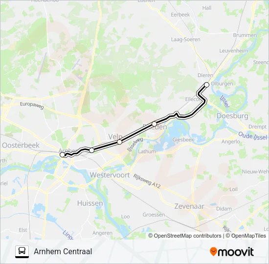 STOPBUS IPV TREIN Bus Line Map