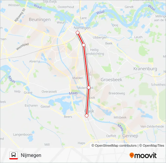 STOPBUS IPV TREIN Bus Line Map