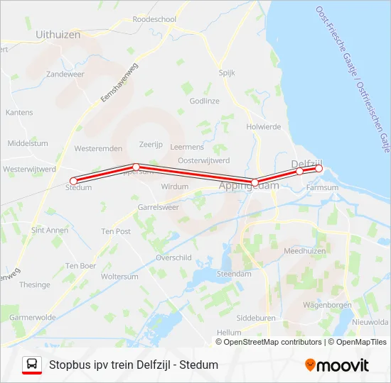 STOPBUS IPV TREIN Bus Line Map