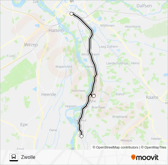STOPBUS IPV TREIN Bus Line Map