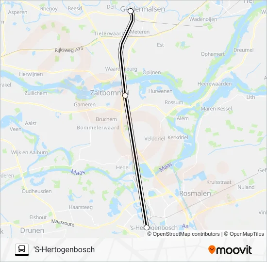 STOPBUS IPV TREIN Bus Line Map