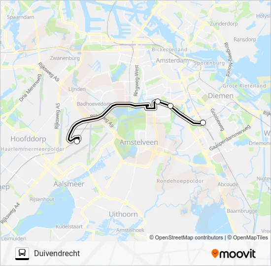 STOPBUS IPV TREIN Bus Line Map