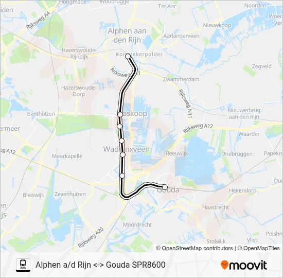 SPRINTER Train Line Map