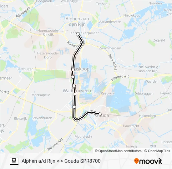 SPRINTER Train Line Map