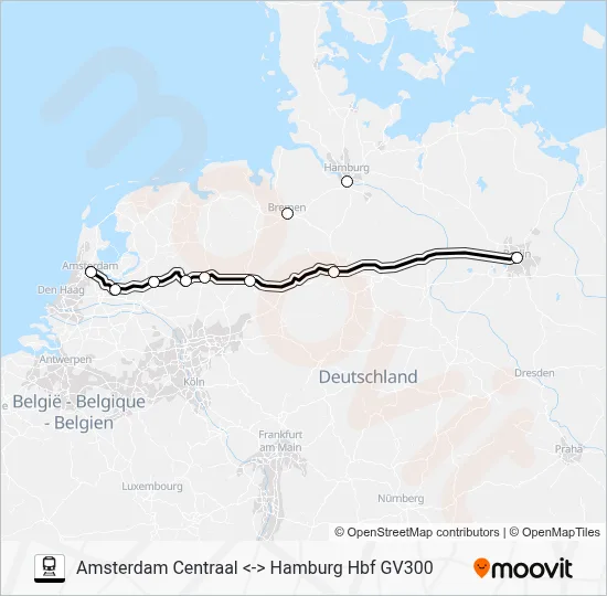 GOVOLTA GOVOLTA Train Line Map