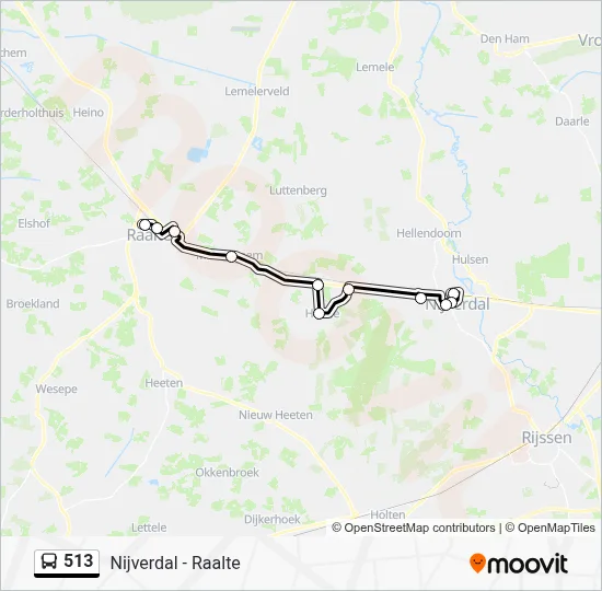 513  Line Map