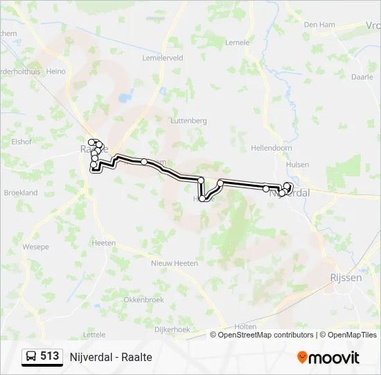 513  Line Map
