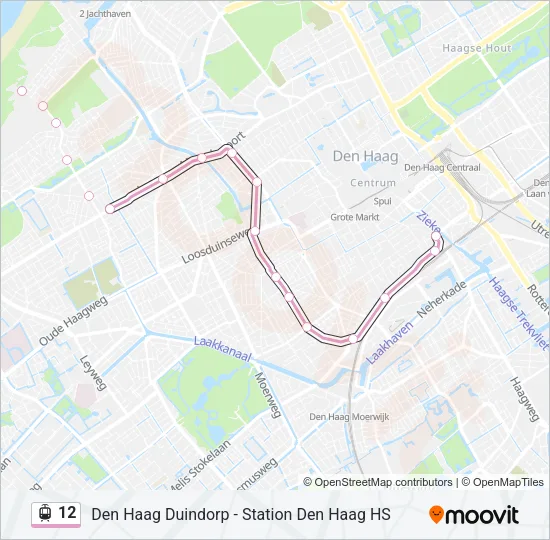 12 Light Rail Line Map