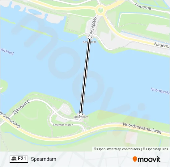 F21 Ferry Line Map