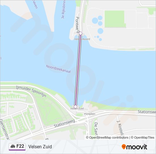 F22 ferry Line Map