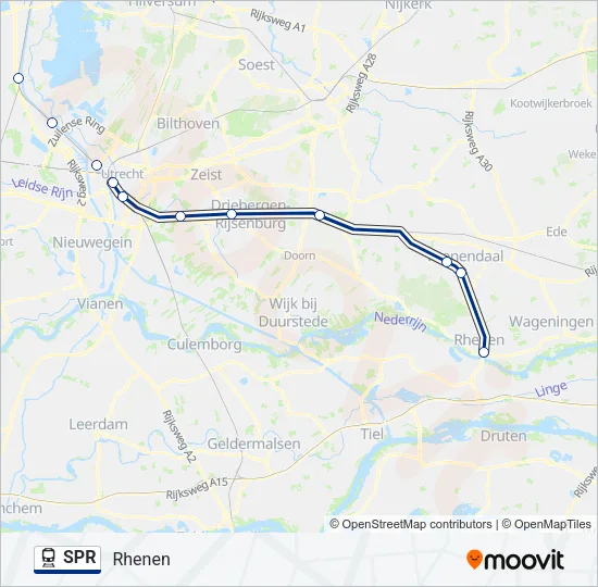 SPR Train Line Map