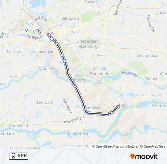 SPR Train Line Map