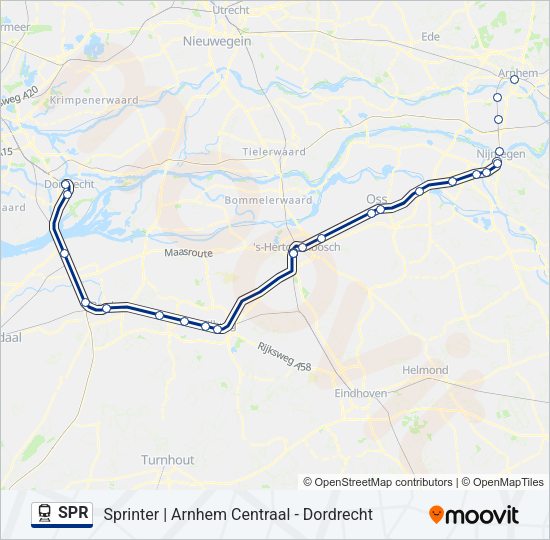 SPR Train Line Map