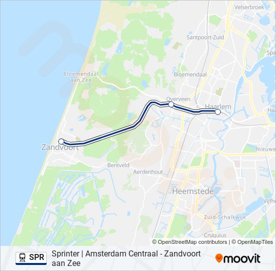 SPR train Line Map