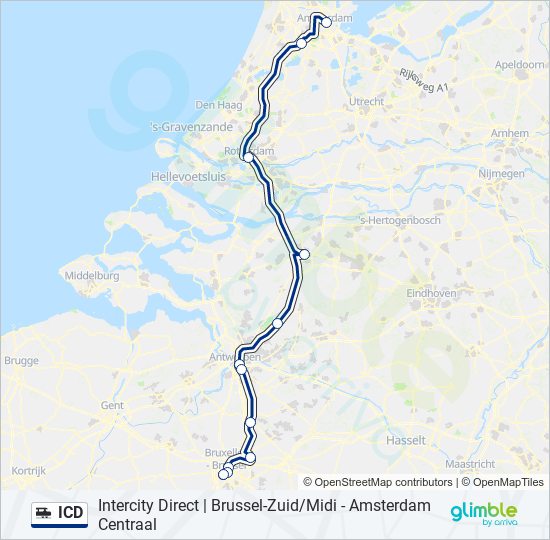 Route: Stops Maps - Centraal (Updated)