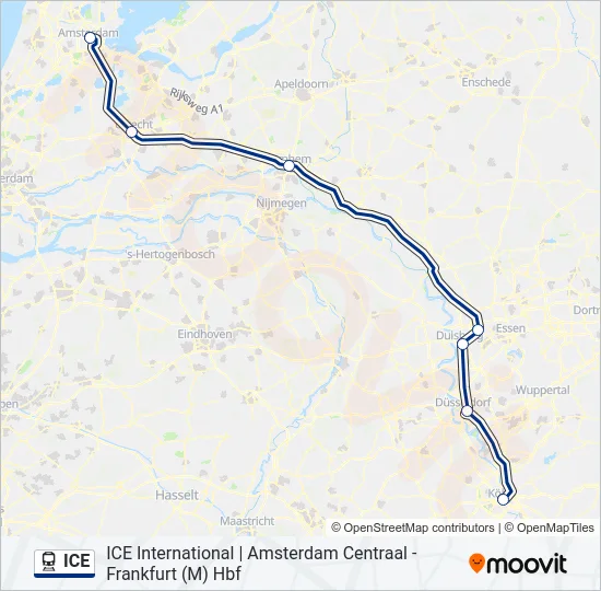 ICE  Line Map