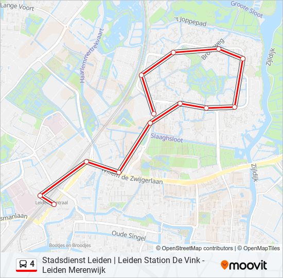 4 Route dienstregelingen, haltes en kaarten Leiden Centraal (Bijgewerkt) 4 Route dienstregelingen, haltes en kaarten Leiden Centraal (Bijgewerkt)