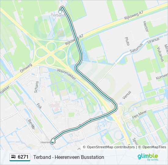 Via Bus Stop Times 6271 Route: Schedules, Stops & Maps - Heerenveen Busstation (Updated)