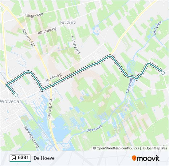6331 Bus Line Map