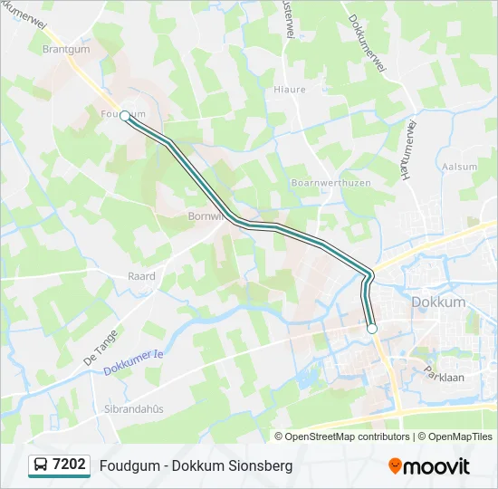 7202 Bus Line Map