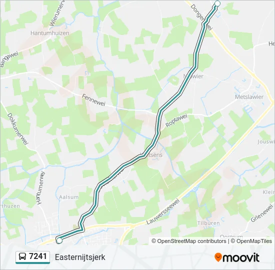 7241 Bus Line Map