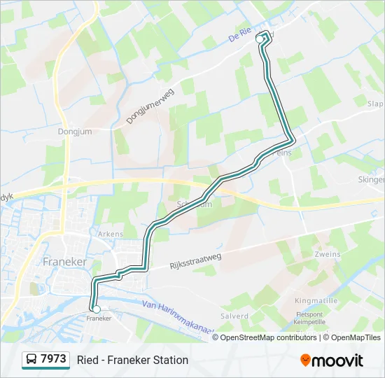 7973 Bus Line Map