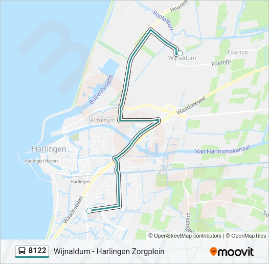 8122 Bus Line Map