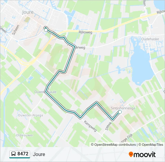 8472 Bus Line Map