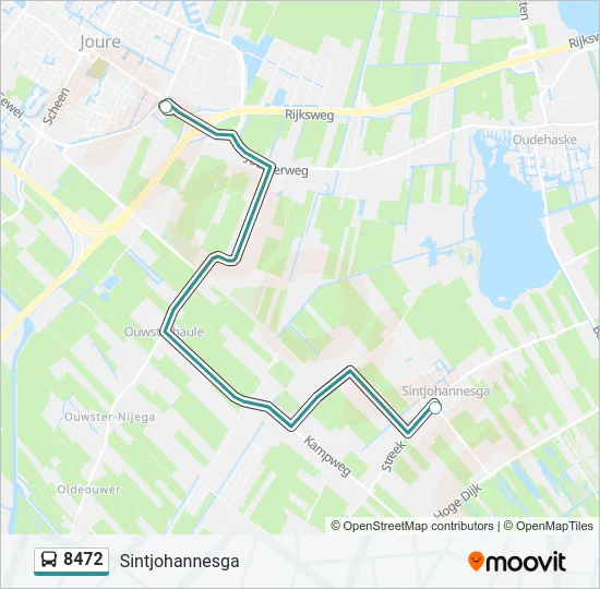 8472 Bus Line Map