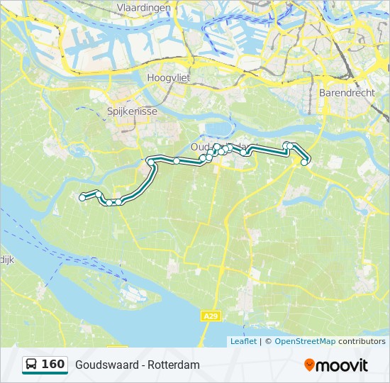 160 Route Schedules Stops Maps Heinenoord Busstation 160-route-schedules-stops-maps-heinenoord-busstation