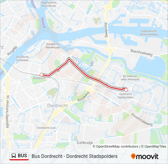 BUS Line Map