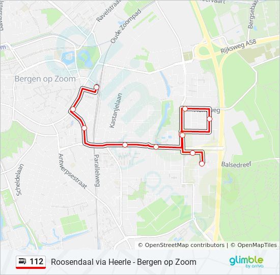 112 Bus Route Schedule 112 Route: Schedules, Stops & Maps - Station (Updated)