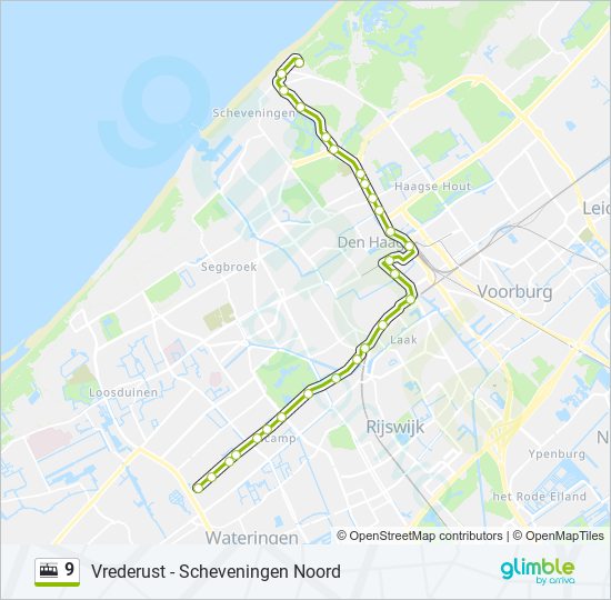 Kort leven Rimpelingen Bomen planten 9 Route: Schedules, Stops & Maps - Vrederust (Updated)