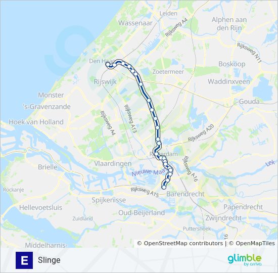 Reductor Sociologie Huichelaar e Route: dienstregelingen, haltes en kaarten - Slinge (Bijgewerkt)