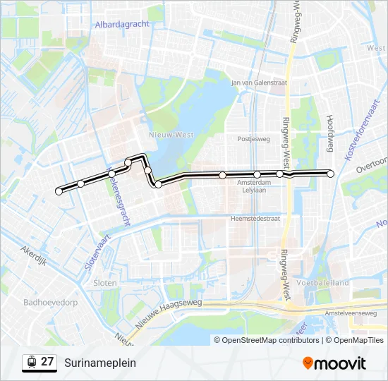 27 Light Rail Line Map