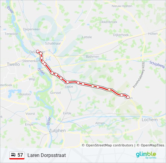 57 Bus Schedule Near Me 57 Route Schedules Stops Maps Laren Dorpsstraat Updated