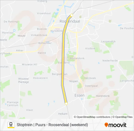 RS Train Line Map