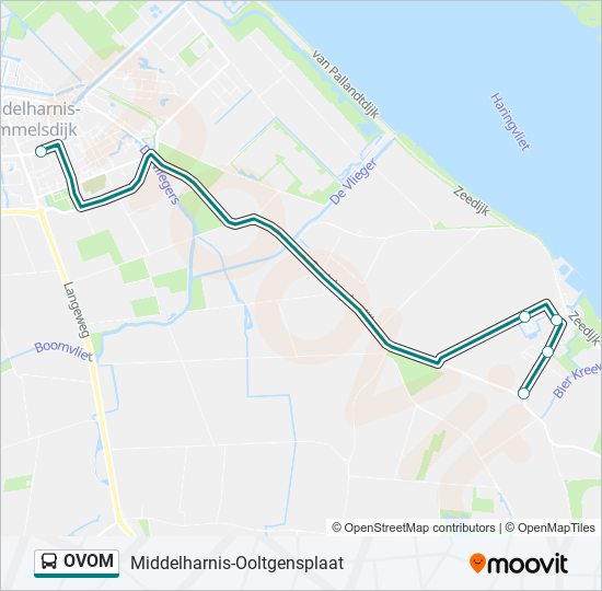 OVOM bus Line Map