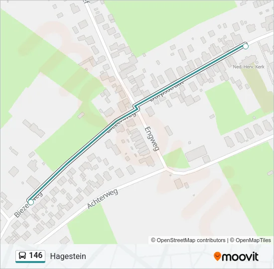 146 Bus Line Map
