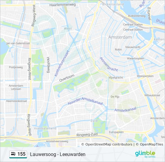 Murugeshpalya Bangalore Location Map 155 Route: Schedules, Stops & Maps - Leeuwarden Via F'walden (Updated)