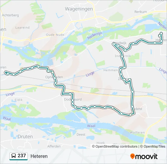 237 Bus Line Map