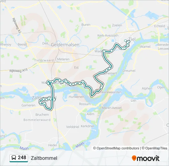 248 Bus Line Map