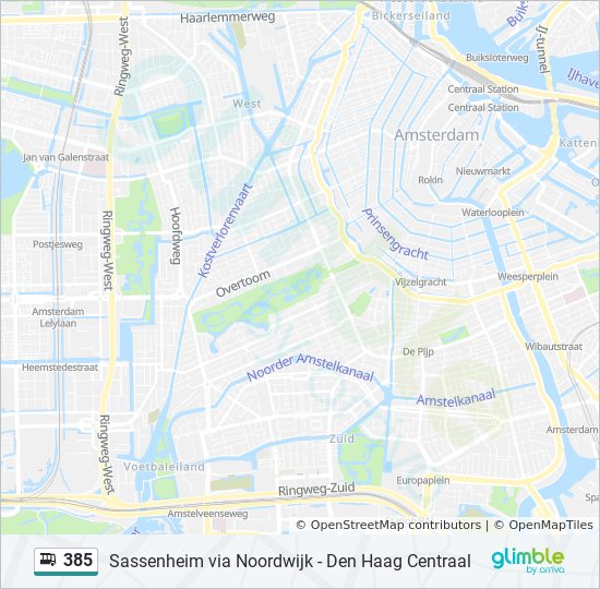 luchthaven long Moment 385 Route: dienstregelingen, haltes en kaarten - Den Haag Centraal