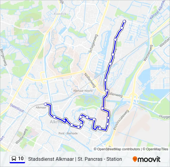 10  Line Map