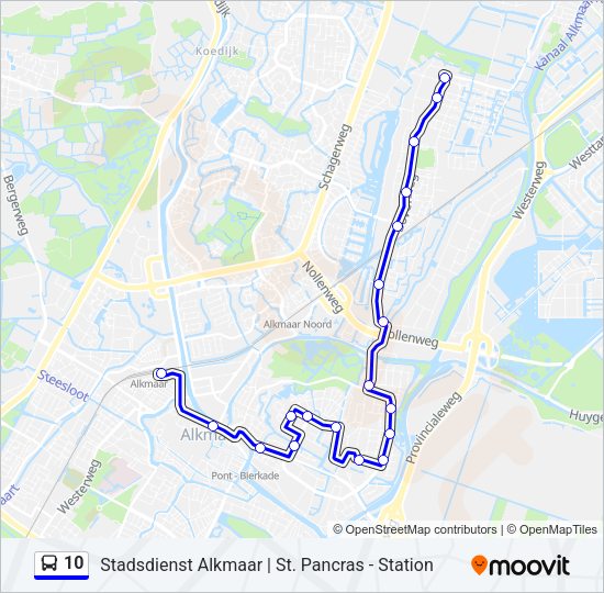 10  Line Map